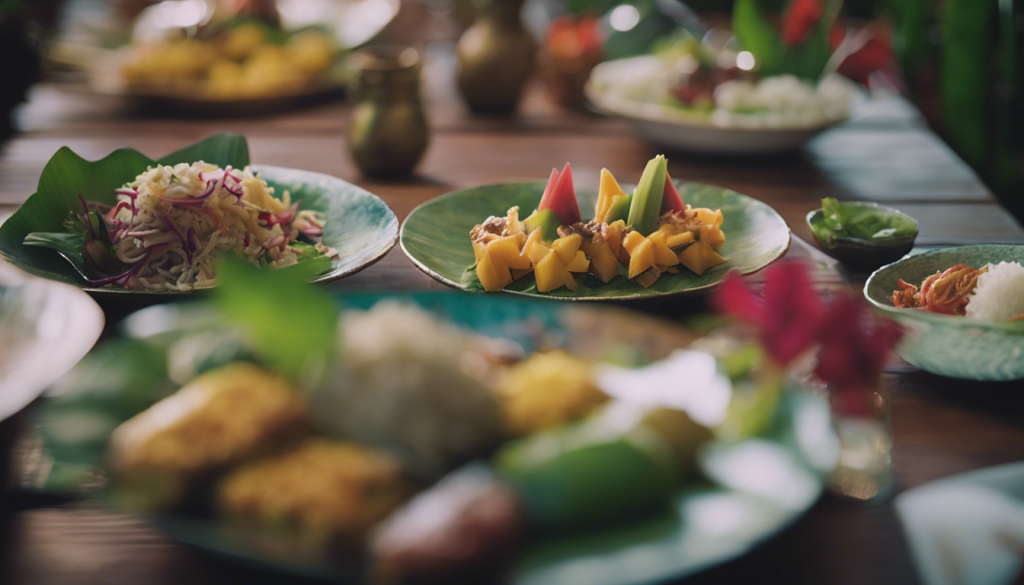 découvrez les délices de la cuisine exotique de tahiti à travers des recettes originales et des ingrédients exotiques. plongez dans l'univers culinaire polynésien et laissez-vous transporter par les saveurs tropicales de l'île de tahiti.