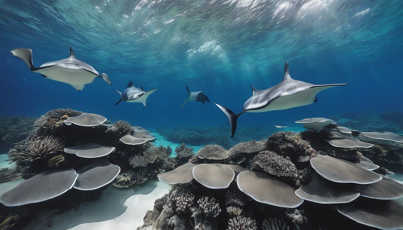 découvrez où observer les majestueuses raies manta à tahiti lors d'une séance de snorkeling inoubliable.