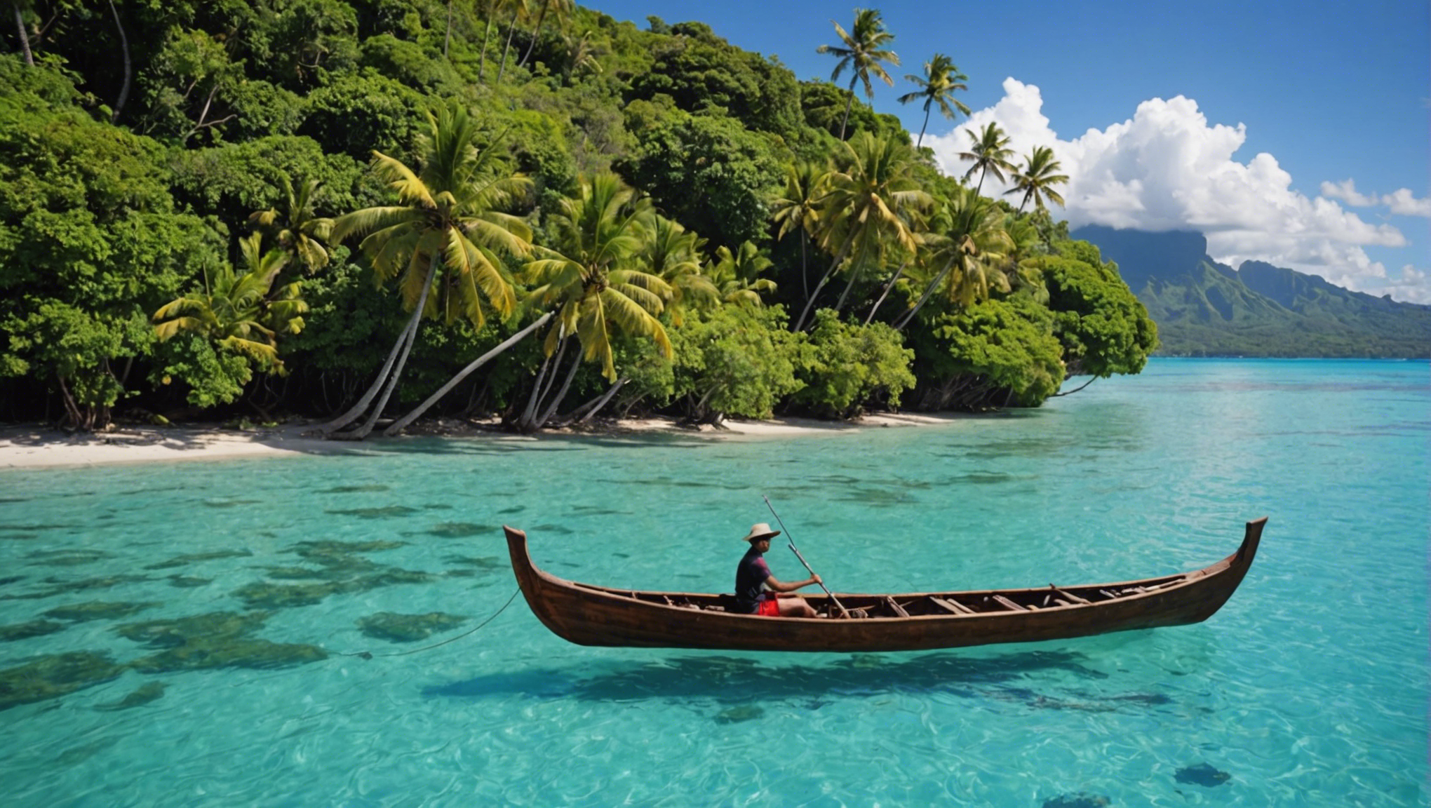 découvrez tahiti à travers une balade en pirogue dans son lagon, une expérience inoubliable pour explorer la beauté de l'île et de ses eaux cristallines.