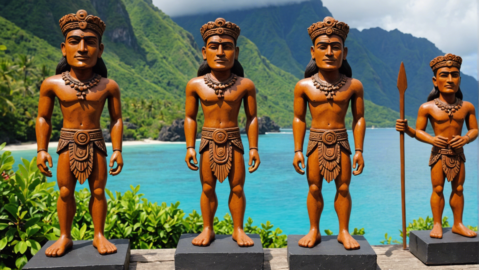 découvrez les trésors artistiques de tahiti en peinture et sculpture polynésienne à travers une exploration culturelle captivante.
